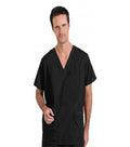 Microfiber Stretch Scrub set 5 pocket solid unisex half sleeves (top 2 pkt, pant 3 pkts with 2 cargo pkts & 1 back pkt)
