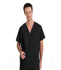 Poplin Unisex Scrub Set - 5 Pockets, Half Sleeve (2-Pocket Top & Pants with 1 Back Pocket and 2 Cargo Pockets)