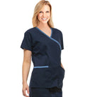 Microfiber set crossover 5 pocket solid half sleeve (top 2 pocket with bottom 3 pocket)