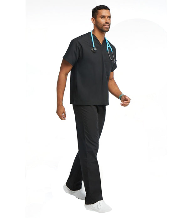 Microfiber Unisex Scrub Set - Without Pockets, Half Sleeves