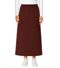 Poplin Women's A-Line Skirt with 2 Cargo Pockets