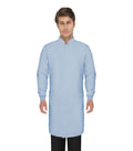 Poplin Unisex Lab Coat Full-Sleeve with Knit Cuffs for Food Processing Industry