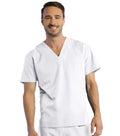 Microfiber Stretch Scrub set no pocket normal unisex solid half sleeve