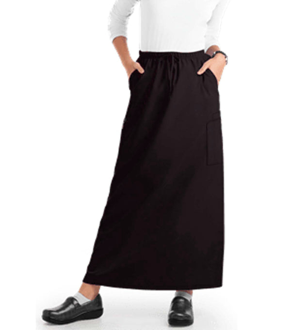 Stretch Women's A-Line Skirt with 2 Cargo Pockets