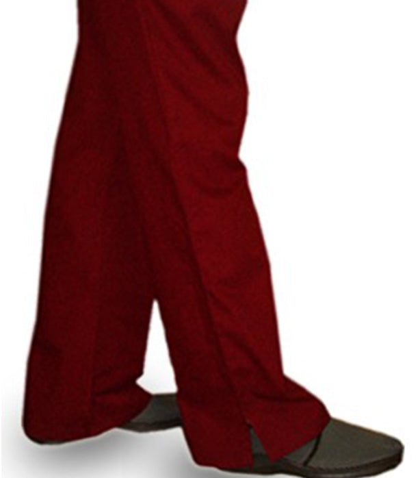 Poplin Women's Bootcut Scrub Pants with 2 Side Pockets