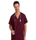 Poplin Scrub set 7 pocket v neck unisex half sleeve (3 pkt top 4 pkt pant 2 cargo pkt 2 back pkt)