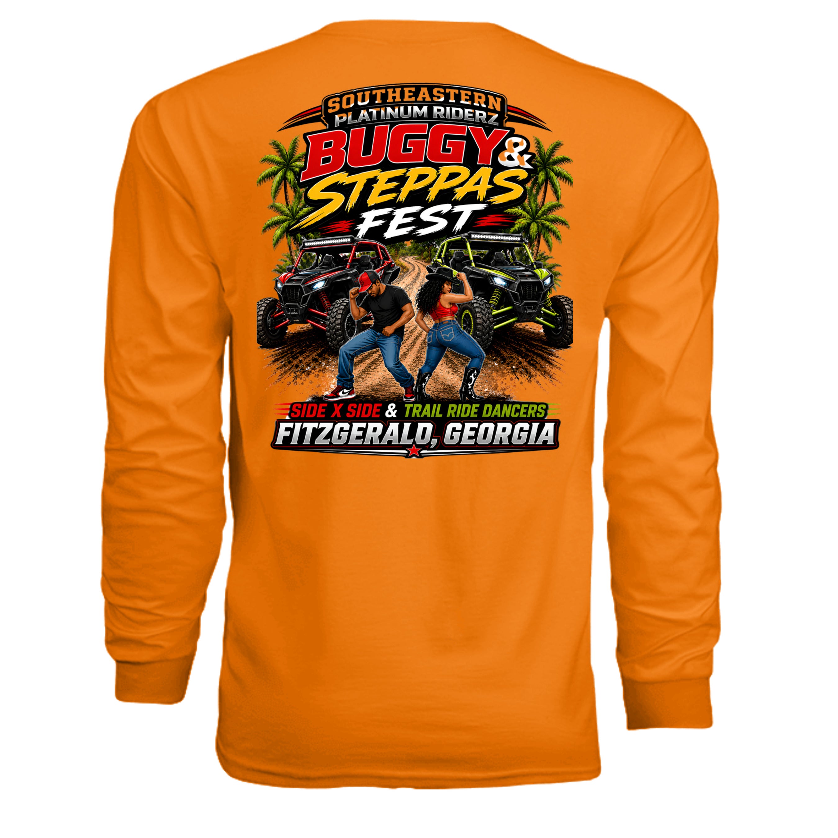 SAFETY ORANGE - N3165 - BACK
