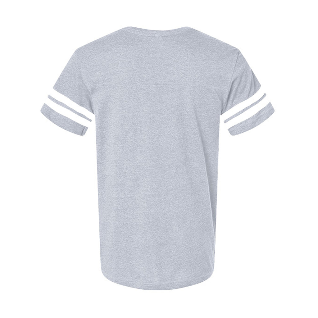 Vintage Heather/ White - 6937 - BACK
